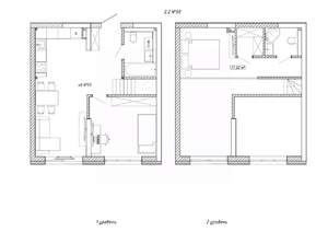 2-к квартира, вторичка, 59м2, 1/8 этаж
