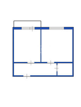 1-к квартира, вторичка, 41м2, 1/10 этаж