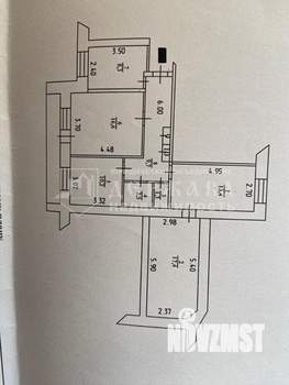 4-к квартира, вторичка, 80м2, 8/9 этаж