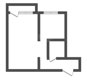 1-к квартира, вторичка, 34м2, 4/5 этаж