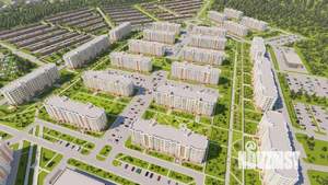 1-к квартира, строящийся дом, 36м2, 4/8 этаж