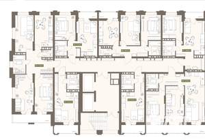 2-к квартира, вторичка, 62м2, 9/16 этаж