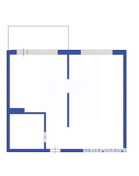 1-к квартира, вторичка, 33м2, 9/9 этаж