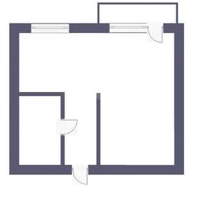 Студия квартира, вторичка, 32м2, 6/16 этаж