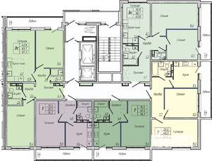 2-к квартира, вторичка, 53м2, 2/17 этаж