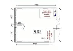 2-к квартира, вторичка, 38м2, 11/15 этаж