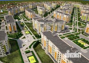 1-к квартира, строящийся дом, 28м2, 6/8 этаж