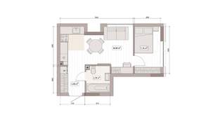 Студия квартира, вторичка, 33м2, 9/15 этаж