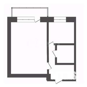 1-к квартира, вторичка, 31м2, 3/5 этаж