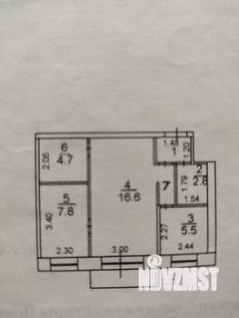 2-к квартира, вторичка, 40м2, 2/5 этаж