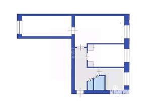3-к квартира, вторичка, 58м2, 1/5 этаж