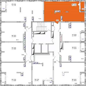 3-к квартира, вторичка, 67м2, 4/15 этаж