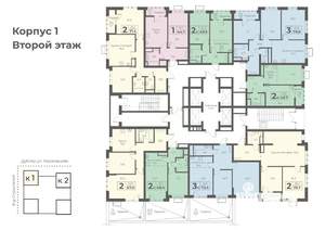 2-к квартира, вторичка, 76м2, 2/23 этаж