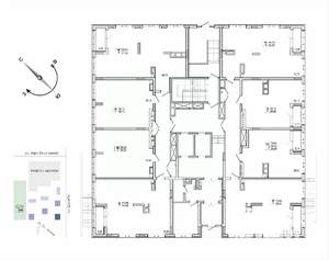 3-к квартира, вторичка, 58м2, 1/15 этаж