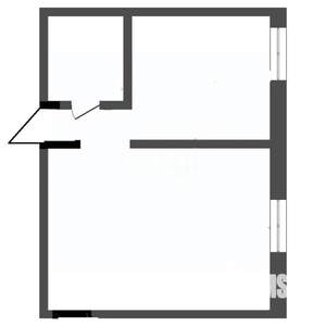 1-к квартира, вторичка, 39м2, 2/2 этаж