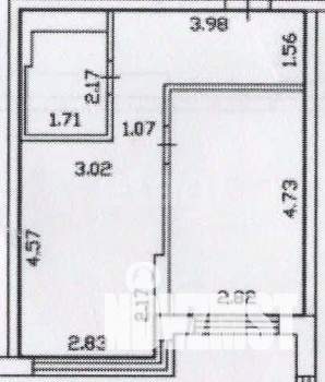 2-к квартира, вторичка, 41м2, 14/20 этаж
