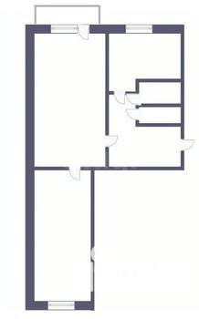 2-к квартира, вторичка, 43м2, 2/5 этаж