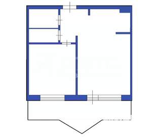 2-к квартира, вторичка, 34м2, 2/10 этаж