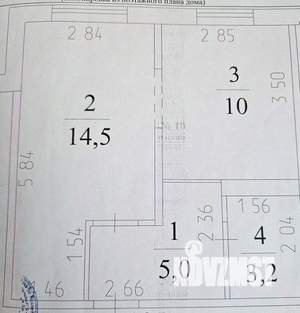 1-к квартира, вторичка, 33м2, 4/5 этаж