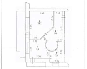 4-к квартира, вторичка, 97м2, 5/6 этаж