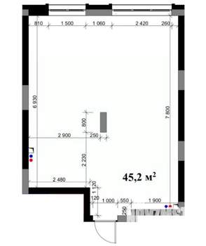 2-к квартира, вторичка, 45м2, 11/15 этаж