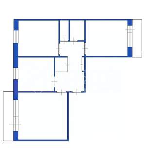 3-к квартира, вторичка, 63м2, 6/9 этаж