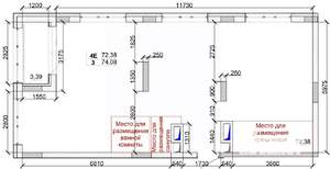4-к квартира, строящийся дом, 74м2, 9/15 этаж