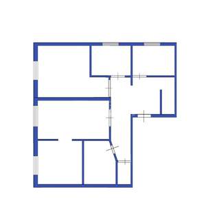 4-к квартира, вторичка, 76м2, 4/5 этаж