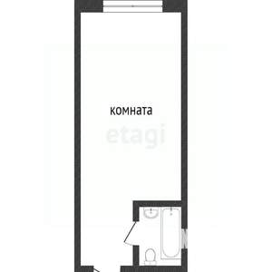 Студия квартира, вторичка, 23м2, 9/9 этаж