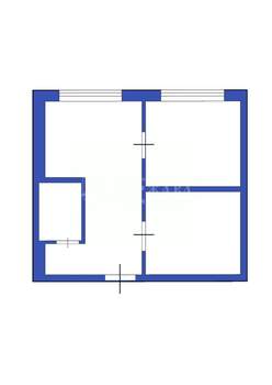 2-к квартира, вторичка, 33м2, 4/5 этаж