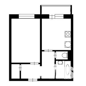 1-к квартира, вторичка, 30м2, 9/10 этаж