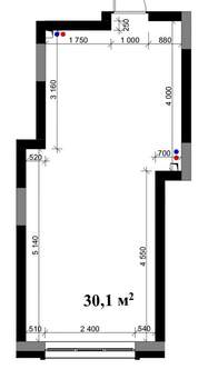 Студия квартира, вторичка, 30м2, 6/15 этаж