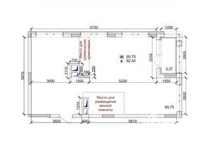 3-к квартира, вторичка, 62м2, 6/15 этаж