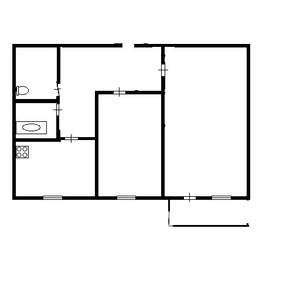 2-к квартира, вторичка, 53м2, 4/9 этаж