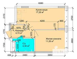2-к квартира, вторичка, 39м2, 2/15 этаж