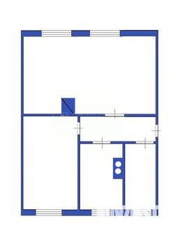 2-к квартира, вторичка, 50м2, 2/2 этаж