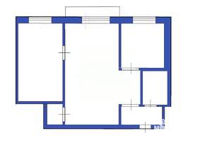 2-к квартира, вторичка, 41м2, 2/4 этаж