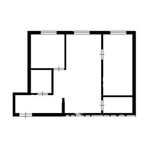2-к квартира, вторичка, 45м2, 2/5 этаж