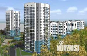 2-к квартира, строящийся дом, 47м2, 5/13 этаж