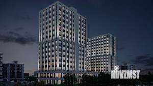 2-к квартира, строящийся дом, 50м2, 13/15 этаж