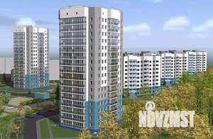 2-к квартира, строящийся дом, 62м2, 10/17 этаж