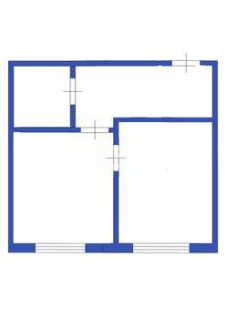 2-к квартира, вторичка, 25м2, 2/5 этаж