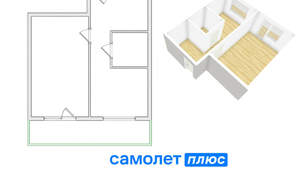 3-к квартира, вторичка, 60м2, 6/10 этаж
