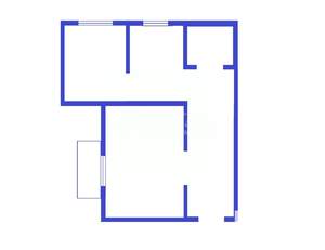 2-к квартира, вторичка, 45м2, 2/2 этаж