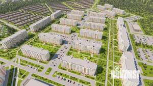 1-к квартира, строящийся дом, 46м2, 8/8 этаж