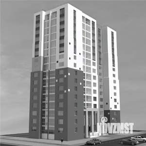 3-к квартира, строящийся дом, 54м2, 1/16 этаж