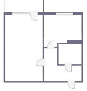 1-к квартира, вторичка, 31м2, 5/5 этаж