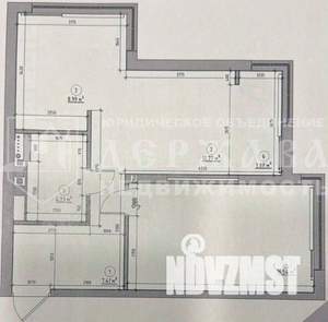 2-к квартира, вторичка, 57м2, 9/19 этаж