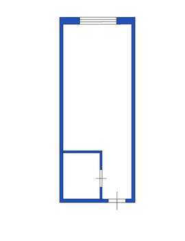 1-к квартира, вторичка, 17м2, 7/9 этаж