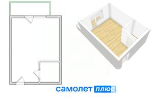 Студия квартира, вторичка, 25м2, 9/10 этаж